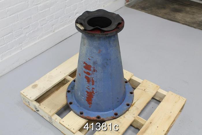 Used Krebs P15 Cone Section For Grit Pot With Liner #41381
