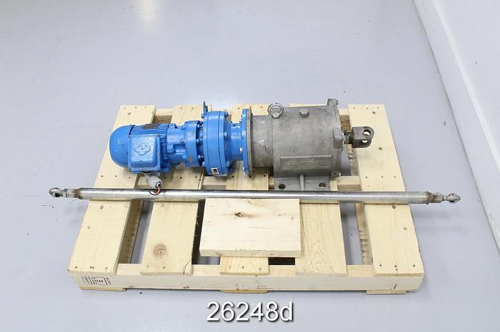 Used James Ross Limited Doctor Oscillator, With 0.5Hp Model CNVMS05-6125DBY, 493/1 Ratio #26248