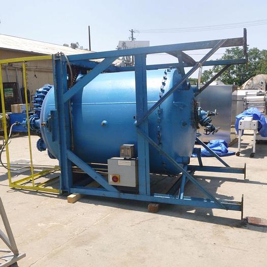 Used Reactor, 1,000 Gallon, Glass Lined, Pfaudler, Jkt, Agit, 100 PSI #C744088