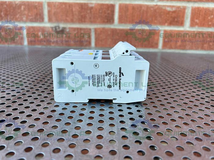 Used Bussmann  CH30J3I Fuse Holder 600VAC, 30A, 200kA