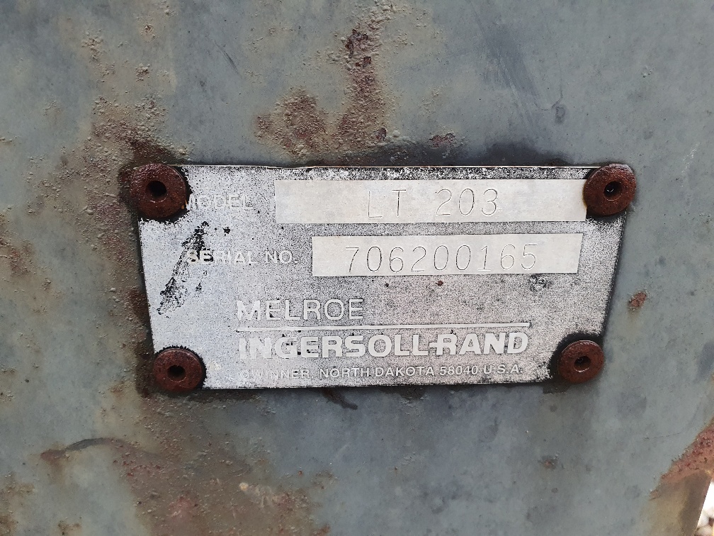 Used Melroe Ingersoll-Rand LT203 Trencher