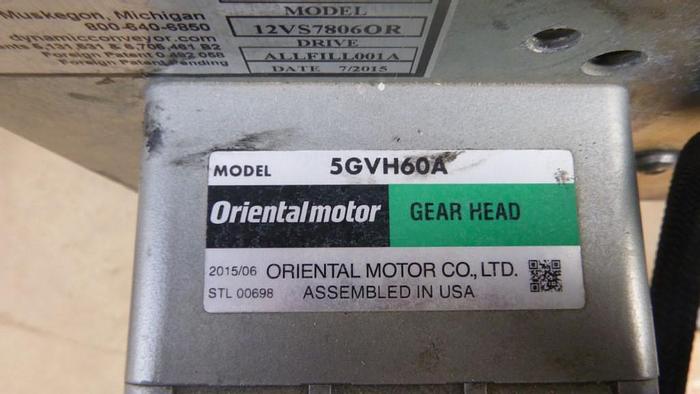 Used Conveyor, Belt, 12" X 9', Plastic, Incline, Dynamic, Cleated #S743651