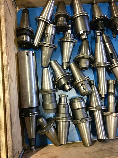 Gebraucht Werkzeuaufnahmen Set -1 Palette SK 50