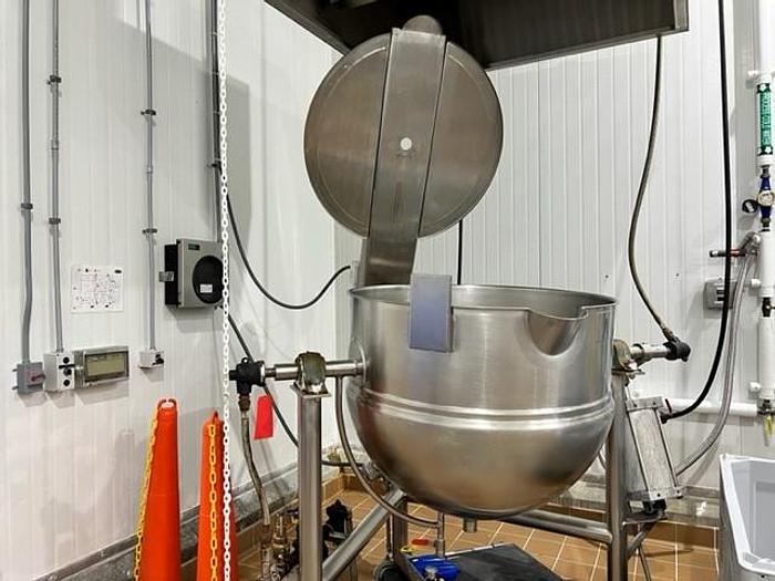 Used Kettle, 150 Gallon, S/st, Jkt, Lee, Mdl 150CHD9MT #C744605