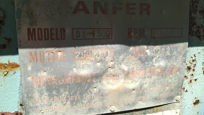 Used Moinho Impactor Anfer BI-1300