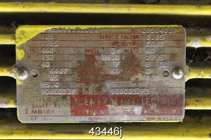 Used Kvaerner SP45SL Screw Press #43446