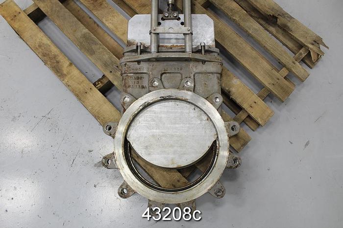 Used North Port Valves 14" Air Operated Knife Gate Valve #43208