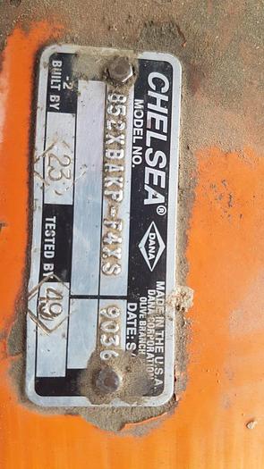 Used 2001 Frontier 4 Axle Carrier Style Oilfield Pump / Kill Truck