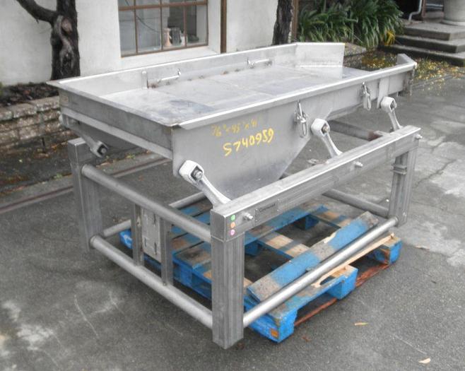 Used Conveyor, Vibratory, 30" X 72", S/st, Commercial, Conveyor, Vibratory, 30" X 72", S/st, Commercial, #S740959