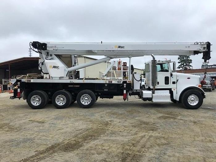 Used 2013 Peterbilt 365 8X6 Altec AC38-127 38 Ton Crane with Basket - M77257