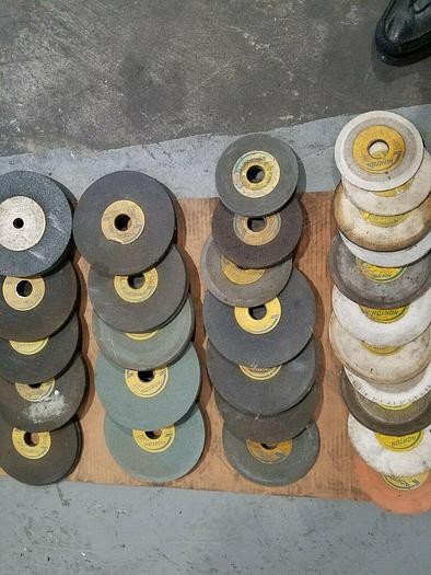 Used Norton Surface Grinding Wheels One Lot Over 60 Wheels One Price