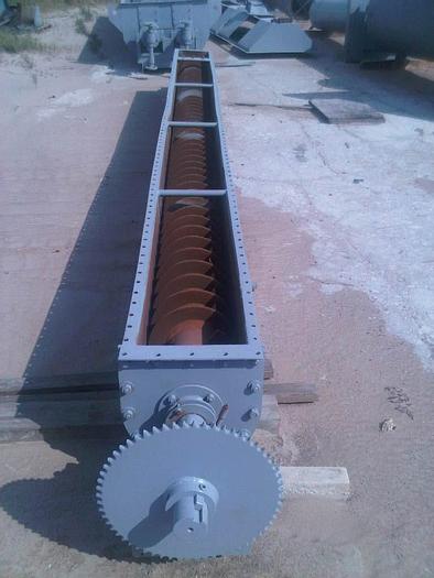 Used 12" x 20' SINGLE DENVER SINGLE SCREW HOLOFLITE DRYER - C/S - WATER OR OIL