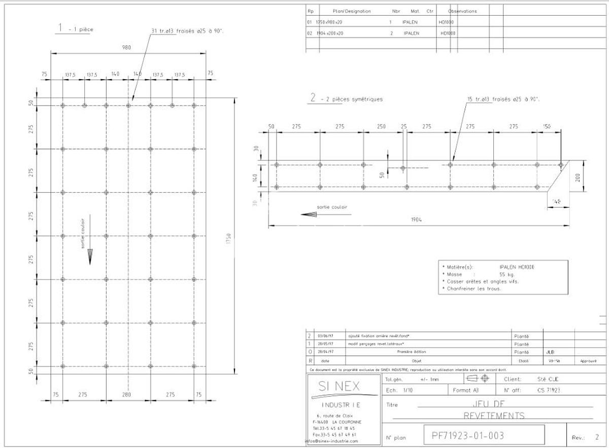 Used 1997 SINEX EXTRACTEUR