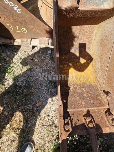 D'occasion Godet de terrassement à axe de 40 mm de largeur 40cm