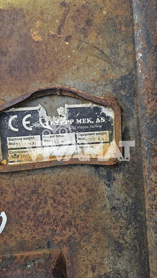 D'occasion Godet de terrassement Attache de largeur cm