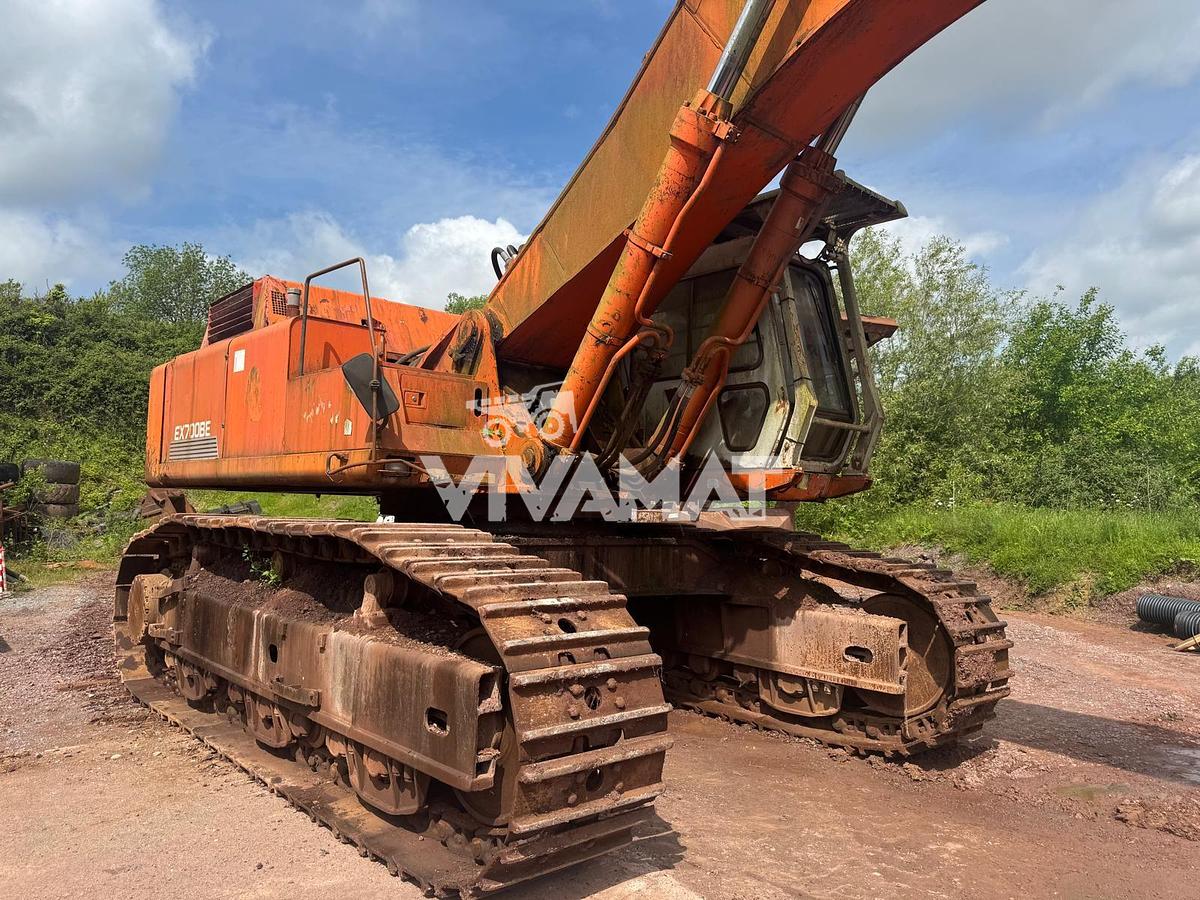 D'occasion Chargeuse sur chenille HITACHI EX700 BE 1993