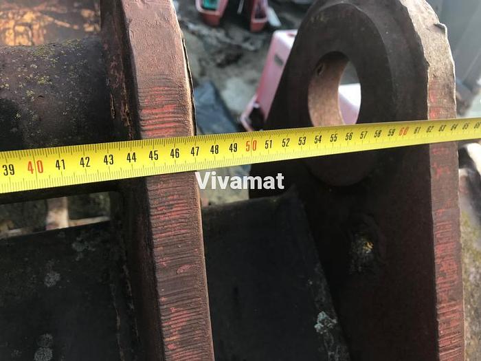 D'occasion Godet de terrassement prise directe (dresser 650) de largeur 118cm