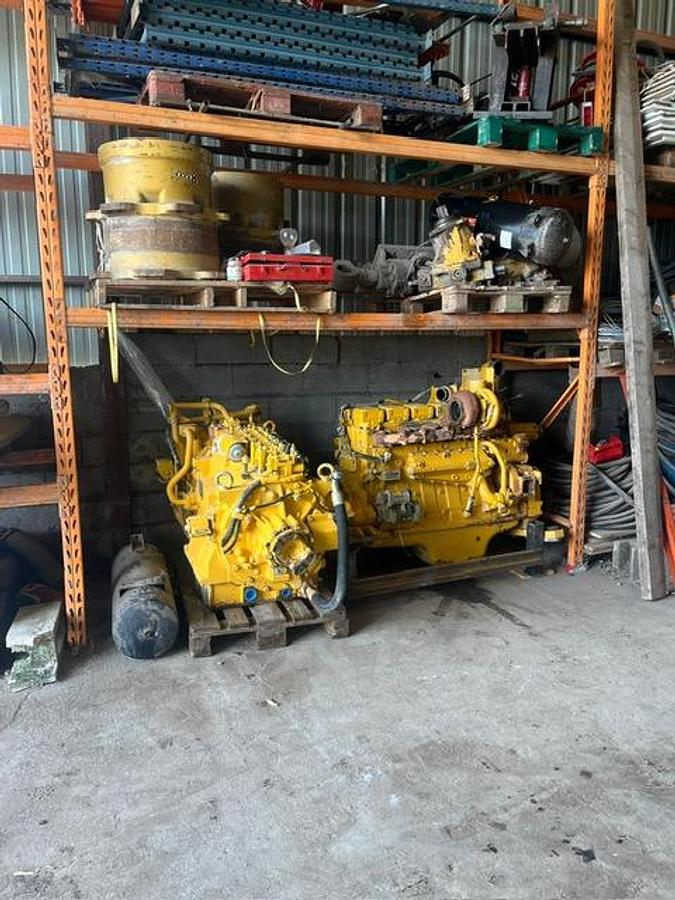 Used 2002 Komatsu SAA6D140E-2 Komatsu engine HD325