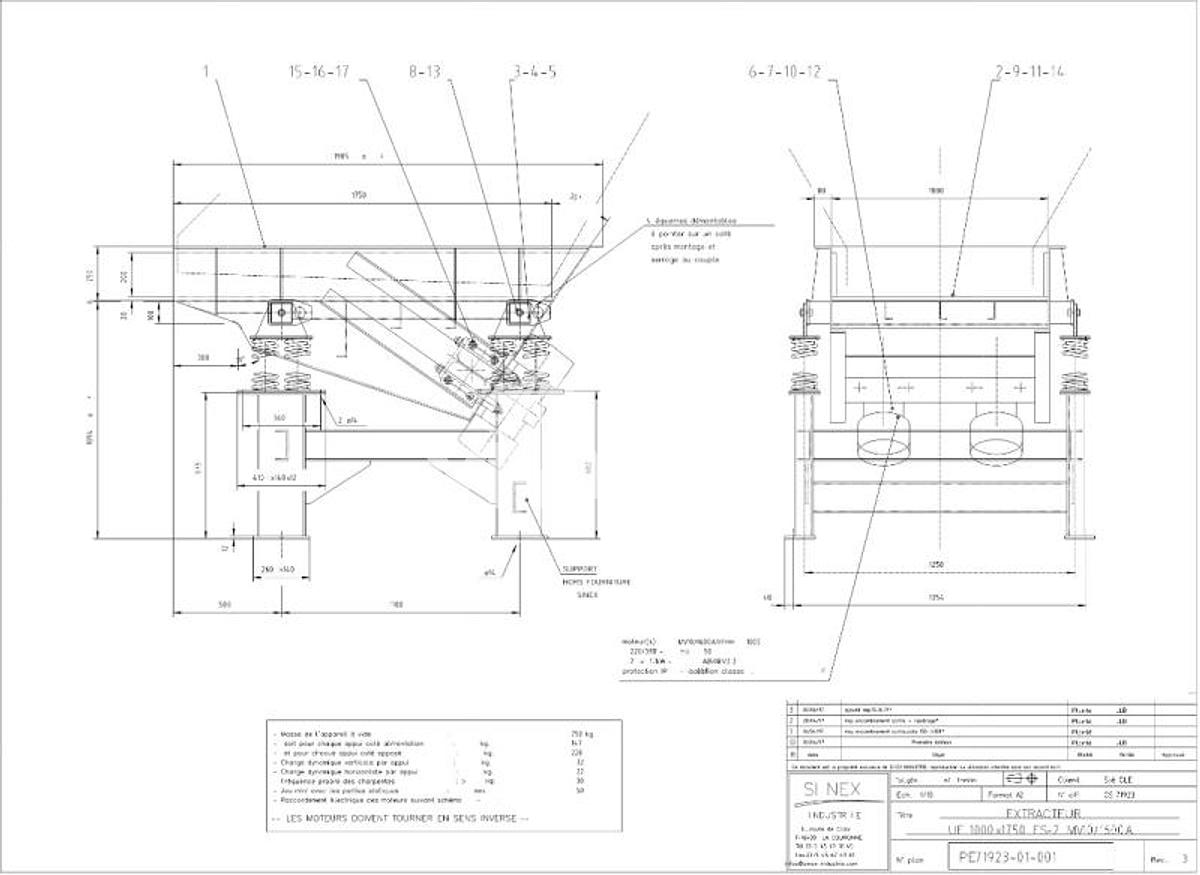 Used 1997 SINEX EXTRACTEUR