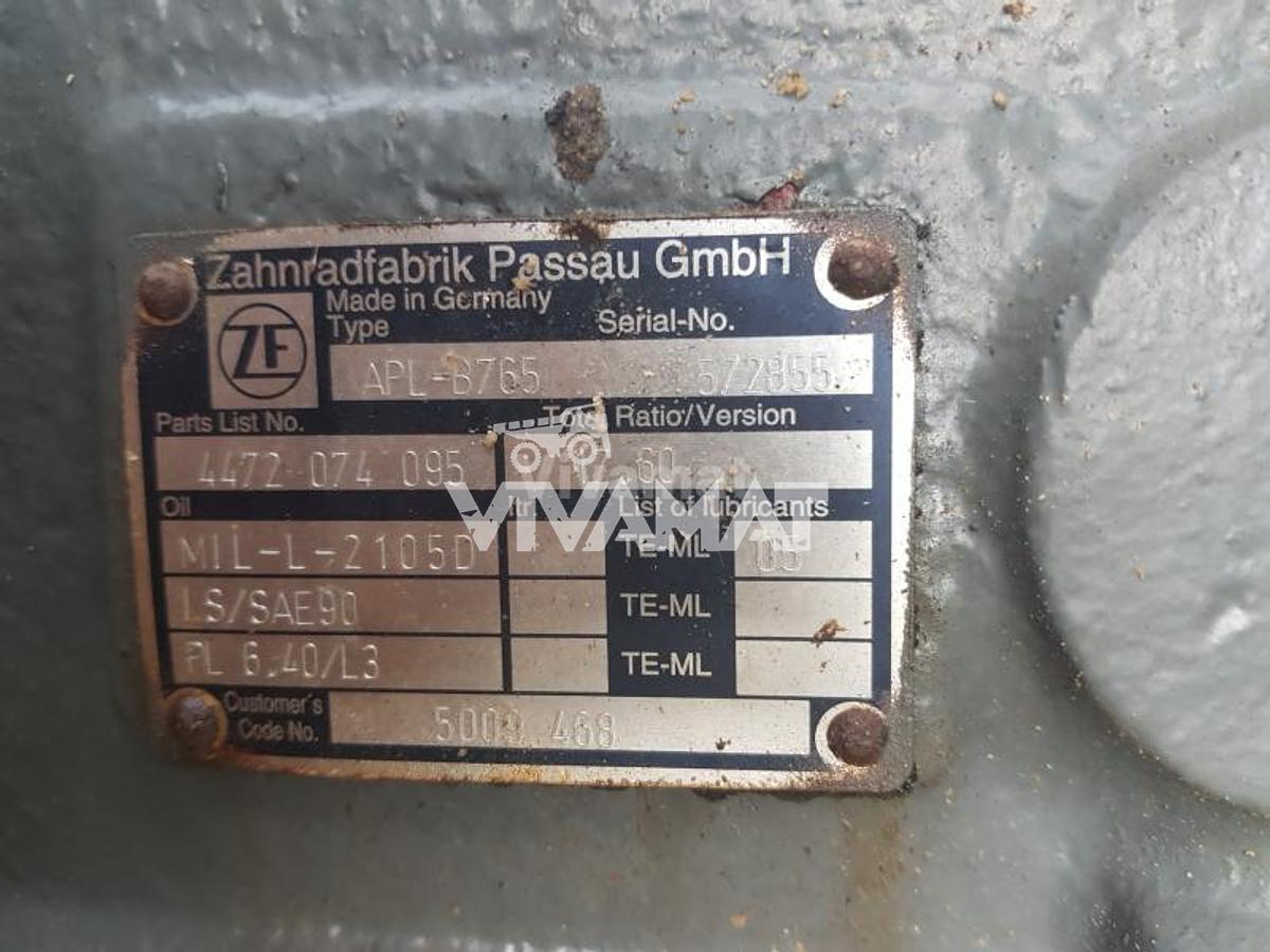 Used APL6B765 Front and Rear Axle LIEBHERR A912 A914 A924