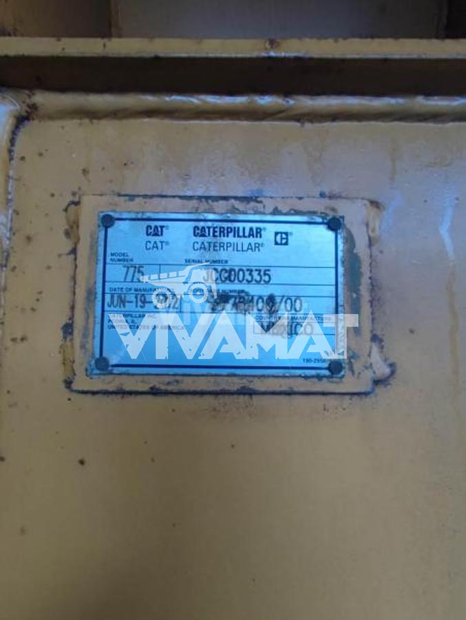 Used Caterpillar BENNE CAT 775G