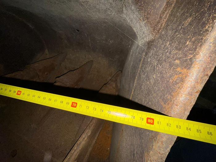 D'occasion Godet de terrassement de largeur 82cm