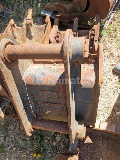 D'occasion Godet de terrassement à axe de 40 mm de largeur 40cm