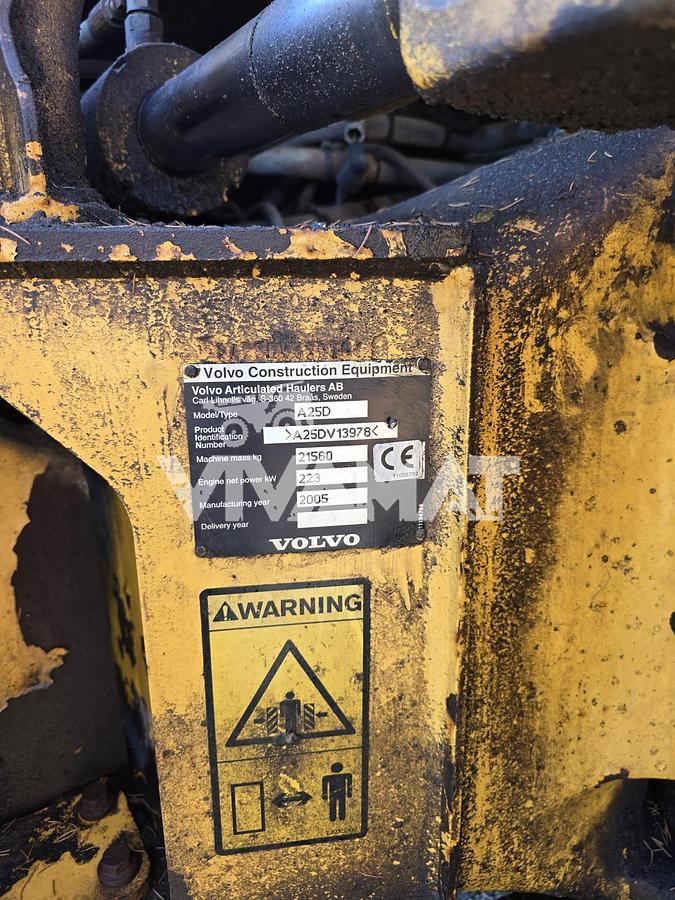 D'occasion 2005 VOLVO A25D