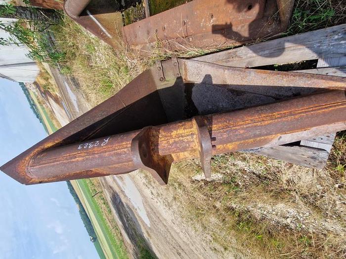 D'occasion Godet Trapèze Attache pour CASE 988 largeur 200cm / 35cm