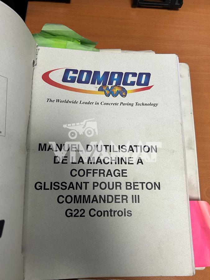 Used 2009 Gomaco Commander III