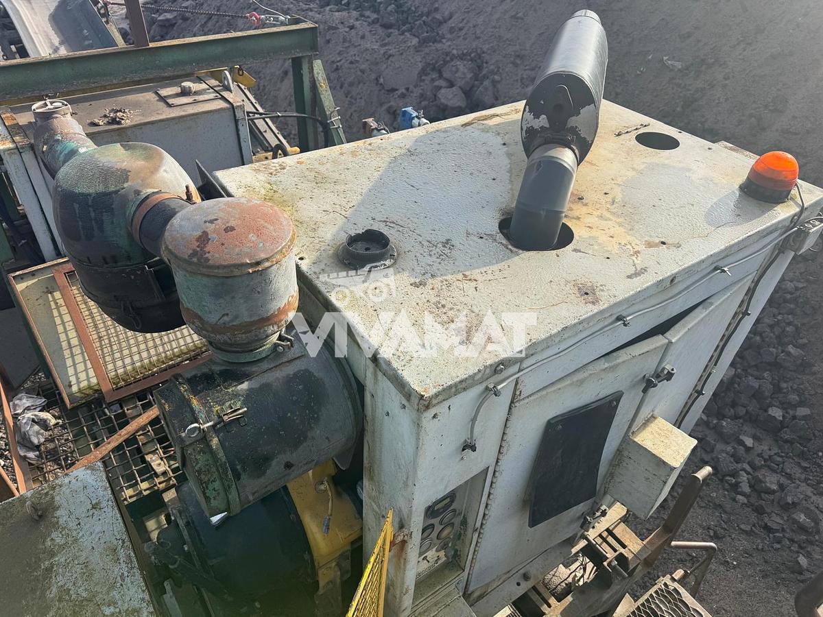 D'occasion JAW CRUSHER Brown Lenox Kue-Ken 114 SL9,44 tons on wheels, CE, year 1995, still running, POR