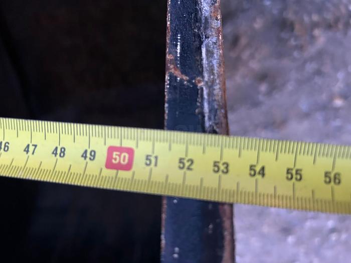 D'occasion Godet de curage de largeur 180cm Attache Verachtert CW20-30-40 Sur CAT M314