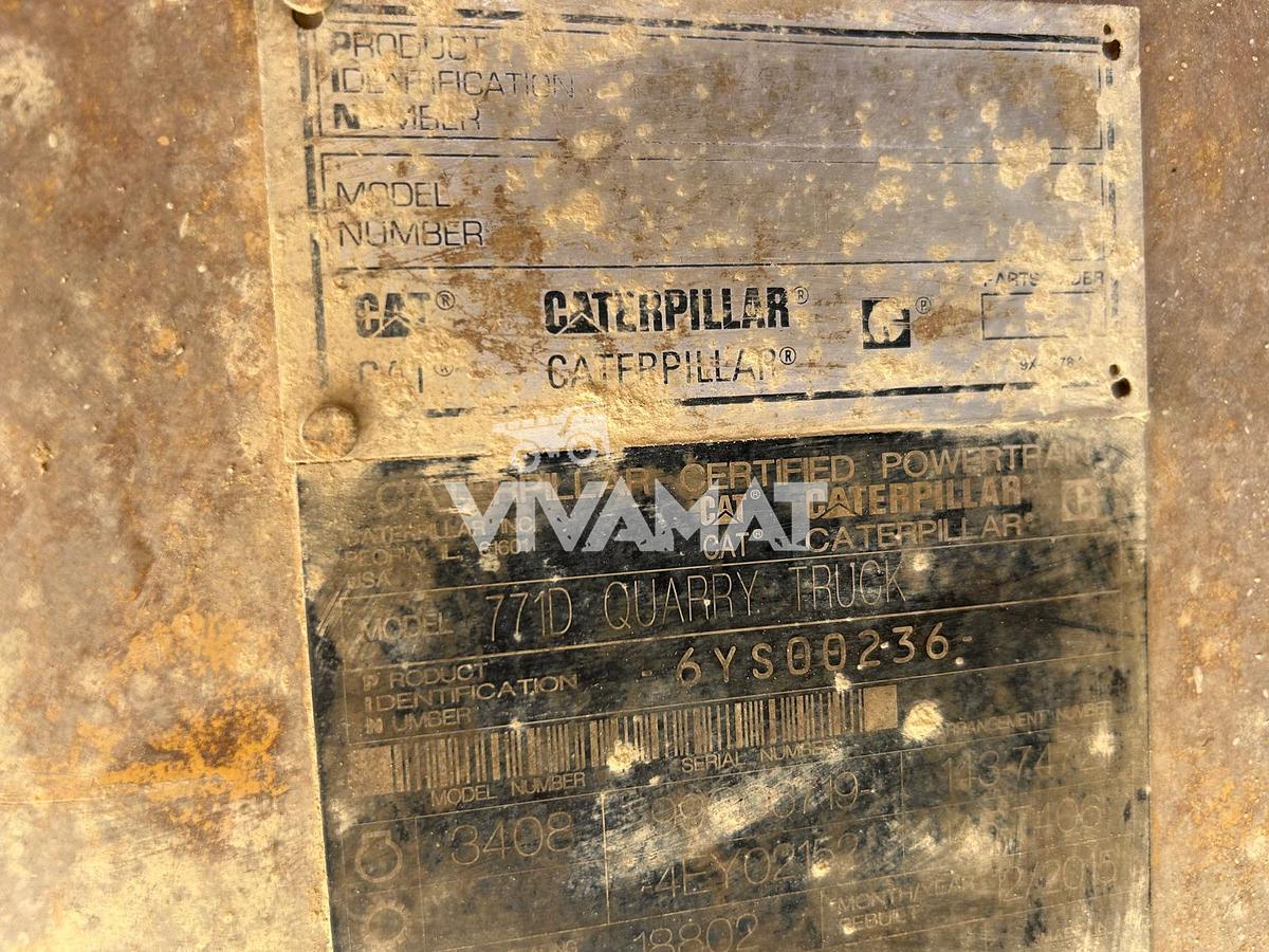 Used Caterpillar 771D