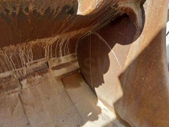 D'occasion Godet LIEBHERR R954C de largeur 158cm Attache SW77 pour pelle Liebherr R954