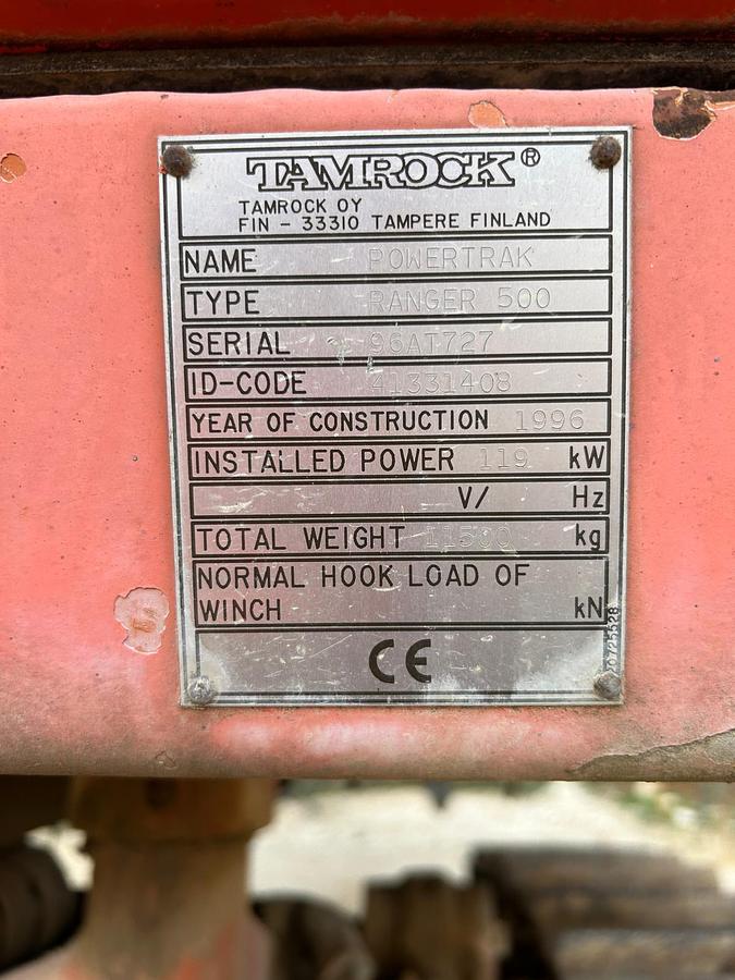 Used 1996 Tamrock Ranger 500