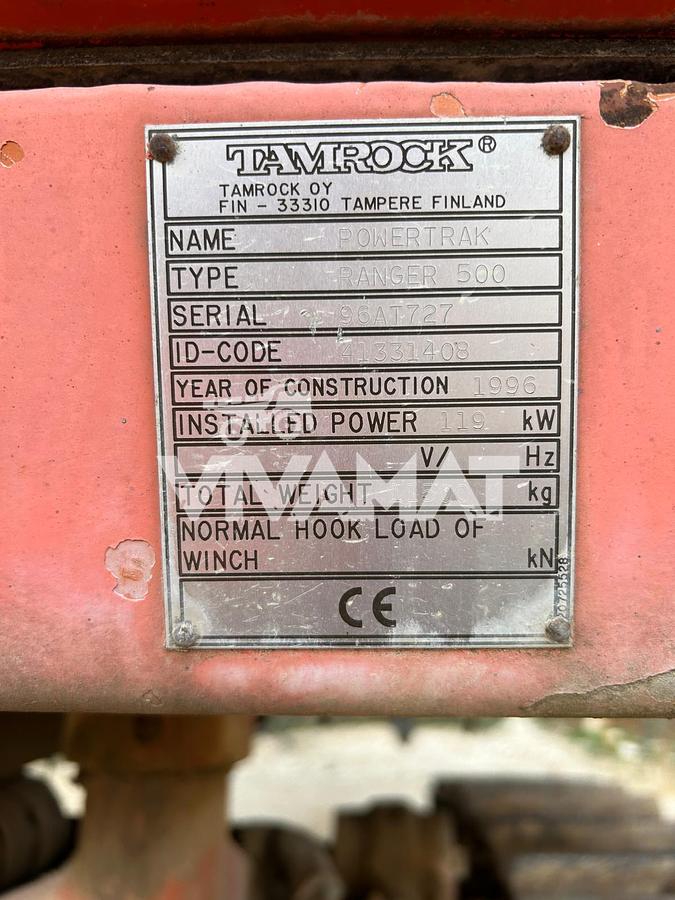 Used 1996 Tamrock Ranger 500