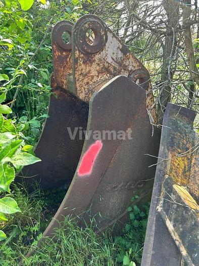 D'occasion Godet de terrassement ESCO de largeur 98cm sur Liebherr 912 Attache Geith QH80H