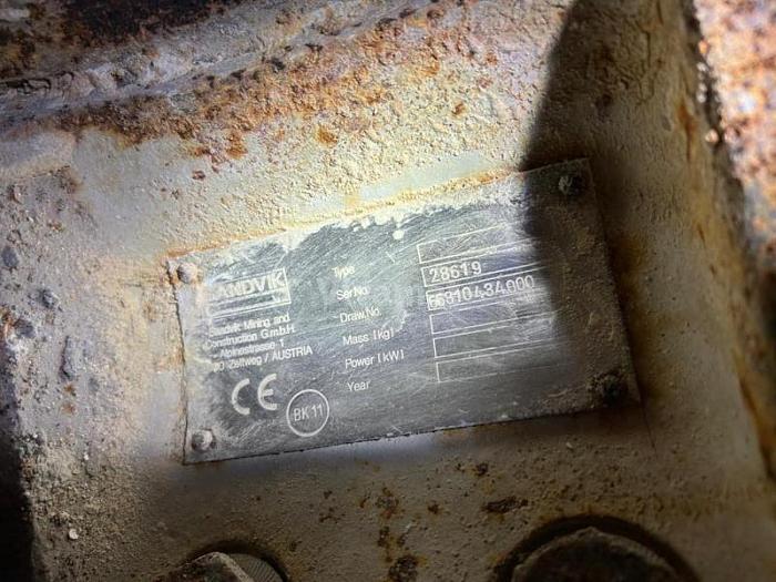 D'occasion SANDVIK MA720 avec Attache pour Liebherr 944