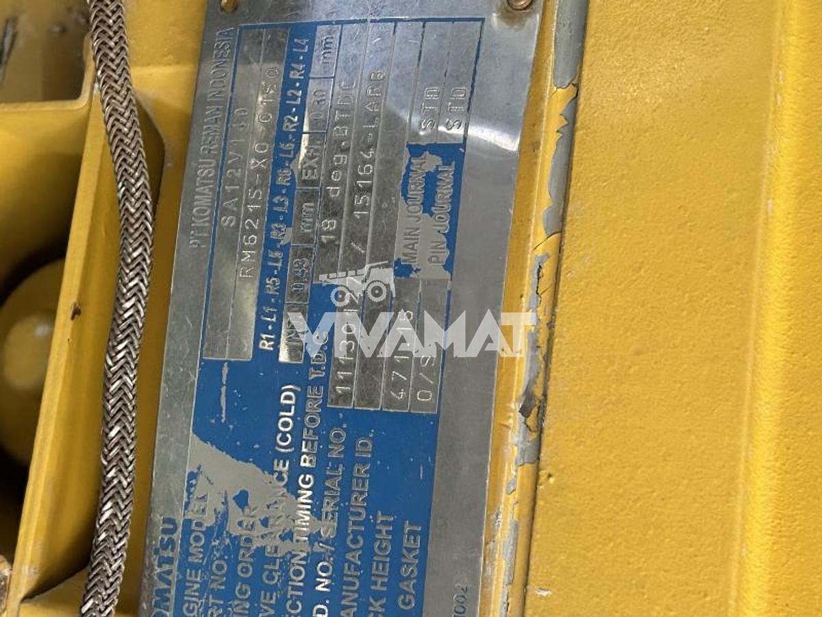 Used Engine -2019 Komatsu SA12V140 - WA800 - HD785 - HD985 - D475