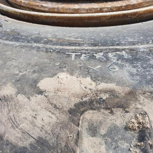 D'occasion 2 jantes TEREX 35 12 trous avec pneus BARKLEY 18.00R25