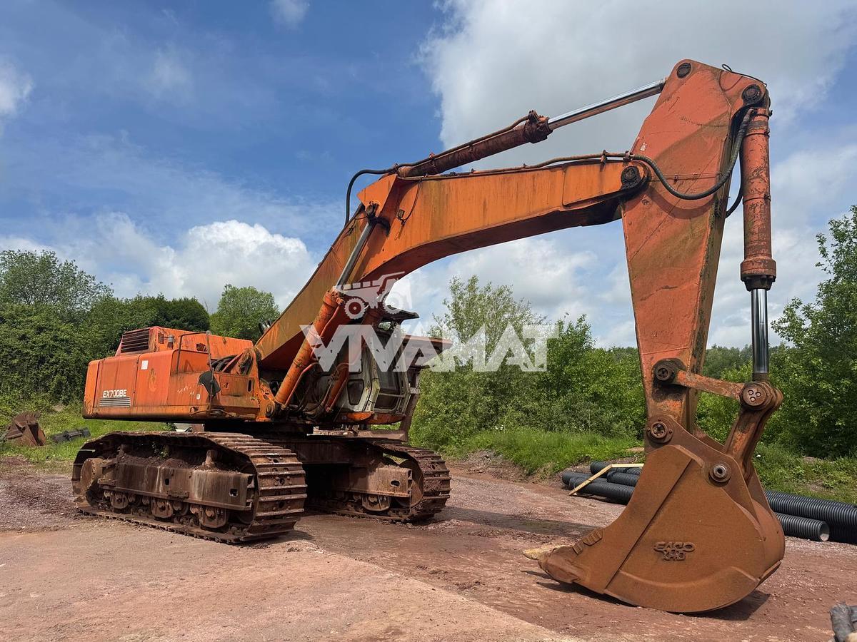 D'occasion Chargeuse sur chenille HITACHI EX700 BE 1993