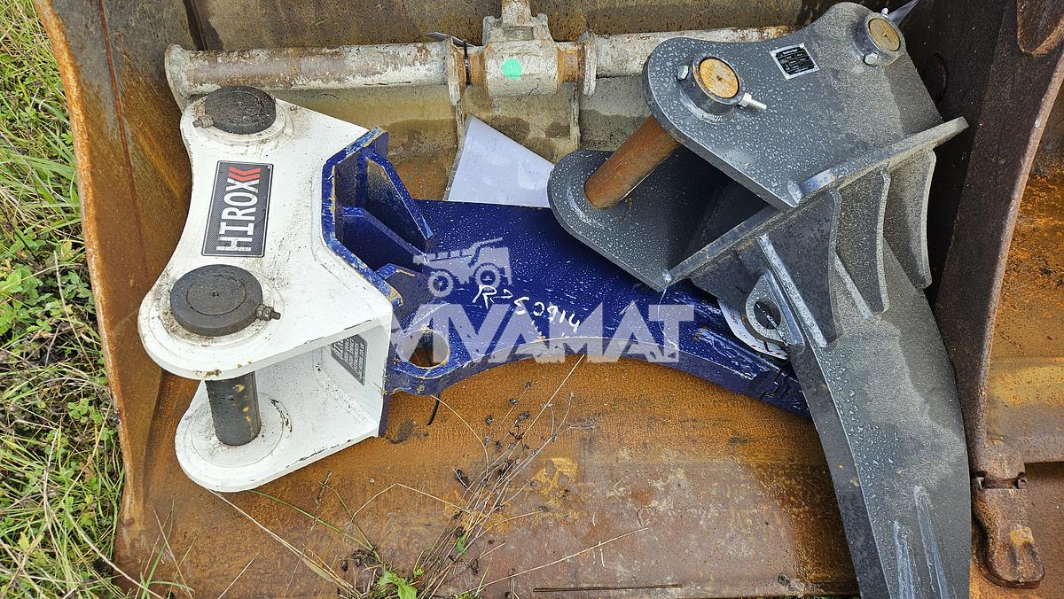 D'occasion Nombreuses Dents de DEROCTAGE et DESSOUCHAGE Mecalac 12MXT/ Cat 320/ Axe 60mm neuf et occasion