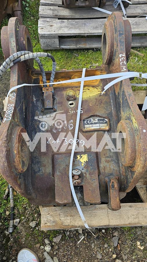 D'occasion Godet de terrassement Attache de largeur cm