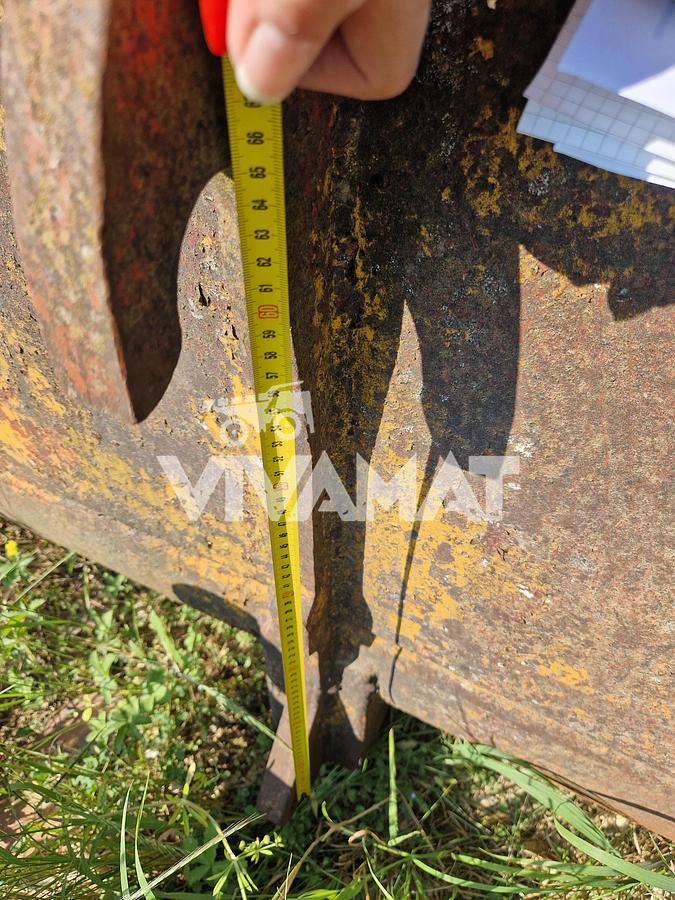 D'occasion Godet de chargeur Volvo de largeur 230cm