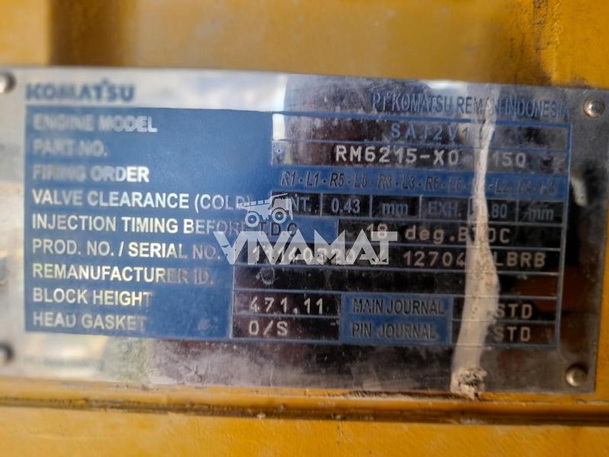 Used Engine -2019 Komatsu SA12V140 - WA800 - HD785 - HD985 - D475