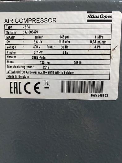 Used ATLAS COPCO SF 4
