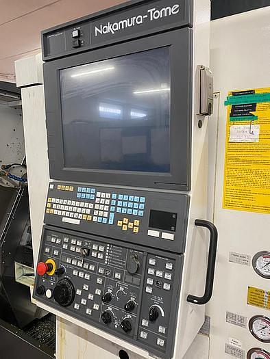 Begagnad Nakamura Tome WY 100, från 2016, Svarv med subspindel, Y-axel och stångmatning i mycket gott skick