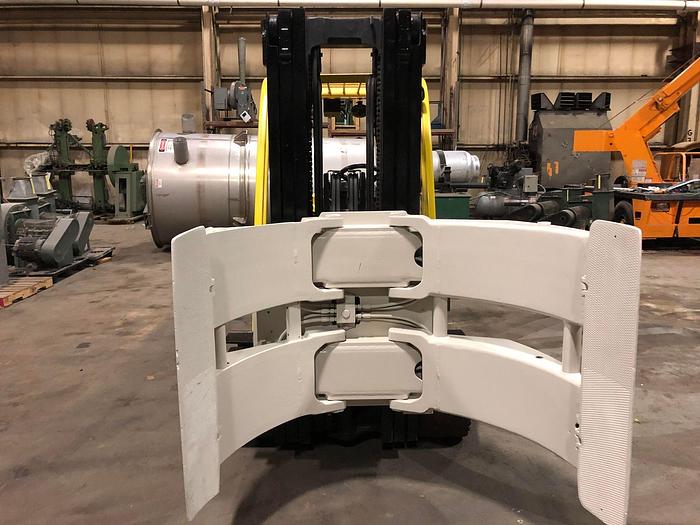 Used 12,000 POUND HYSTER MODEL S120FTPRS ROLL CLAMP TRUCK MFG. 2008