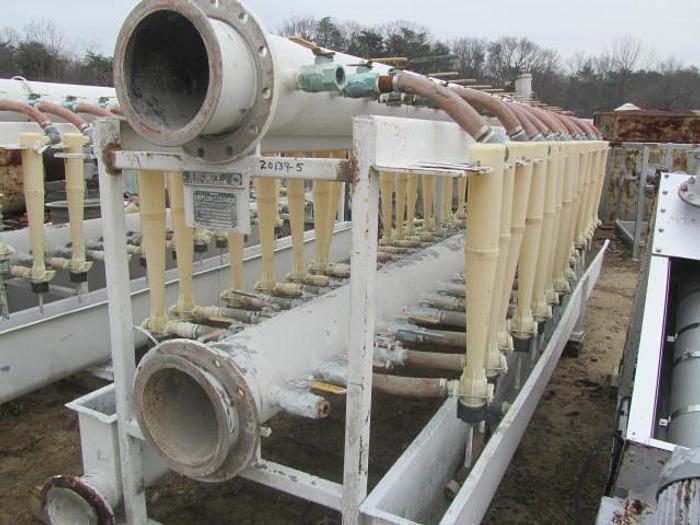Used BELOIT MODEL UB80 UNIFLOW CLEANERS (38) CLEANERS