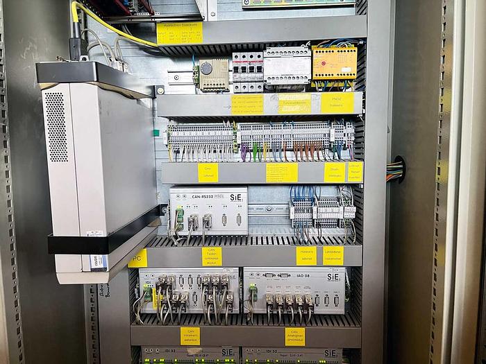 Used Hundegger K2-4 BHF joinery line  for log house production